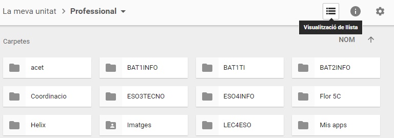 llista